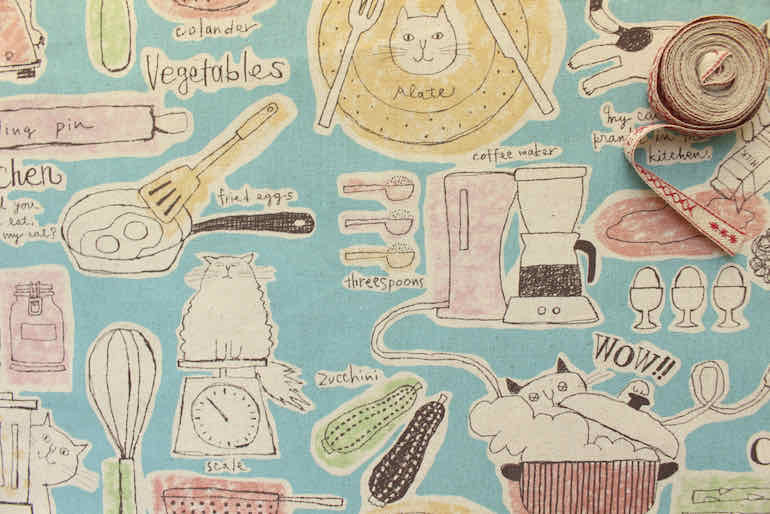 Jca 綿麻キッチンキャット